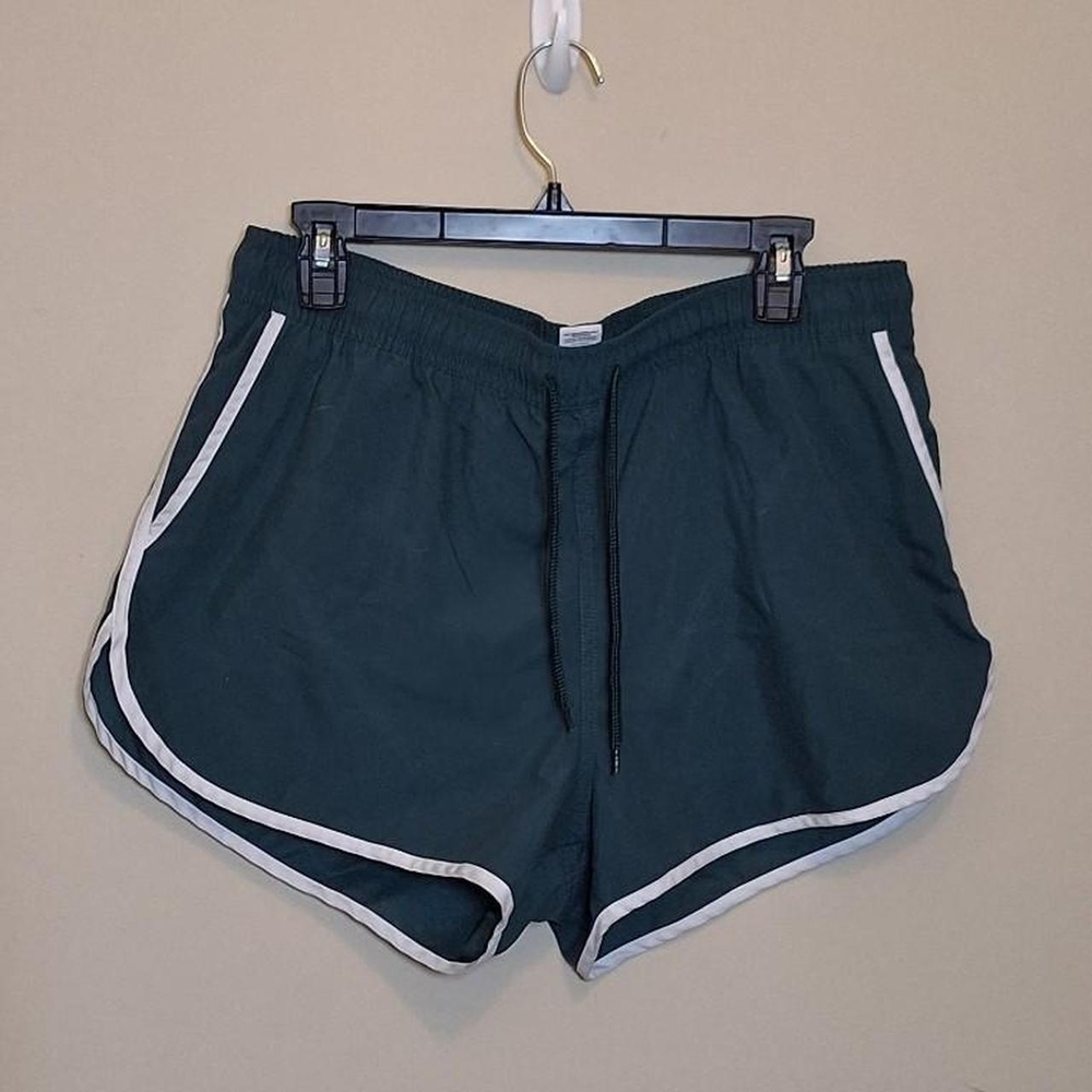 Women's Dark Green Sports Shorts